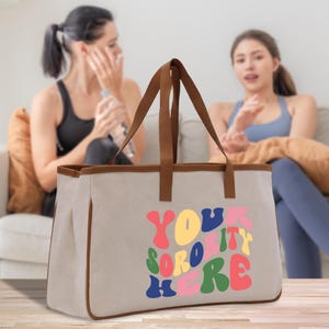 Personalisierte Sorority Baumwollsegeltuch-Einkaufstasche Benutzerdefinierte Rush Initiation Bid Day Big Little Name Geschenk College Tote für sie (STB1010)