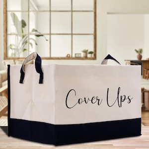 Personalisierte Schrank Lagerung Leinwand Korb Abdeckung Ups Kinderzimmer Lagerung Handtuch Lagerung Tuch Lagerung Bin Aufbewahrungstubs Mudroom Lagerung (PSB1006)