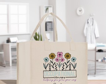 Borsa In Tela Di Cotone Con Stampa Gufi - 43x39 Cm, Tasca Interna Con Zip, Manici Lunghi, Per Shopping E Viaggi