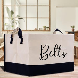 Personalisierter Schrank Aufbewahrung Leinwand Korb Gürtel Kinderzimmer Aufbewahrung Handtuch Aufbewahrung Tuch Aufbewahrungsbox Mudroom Aufbewahrung (PSB1016)