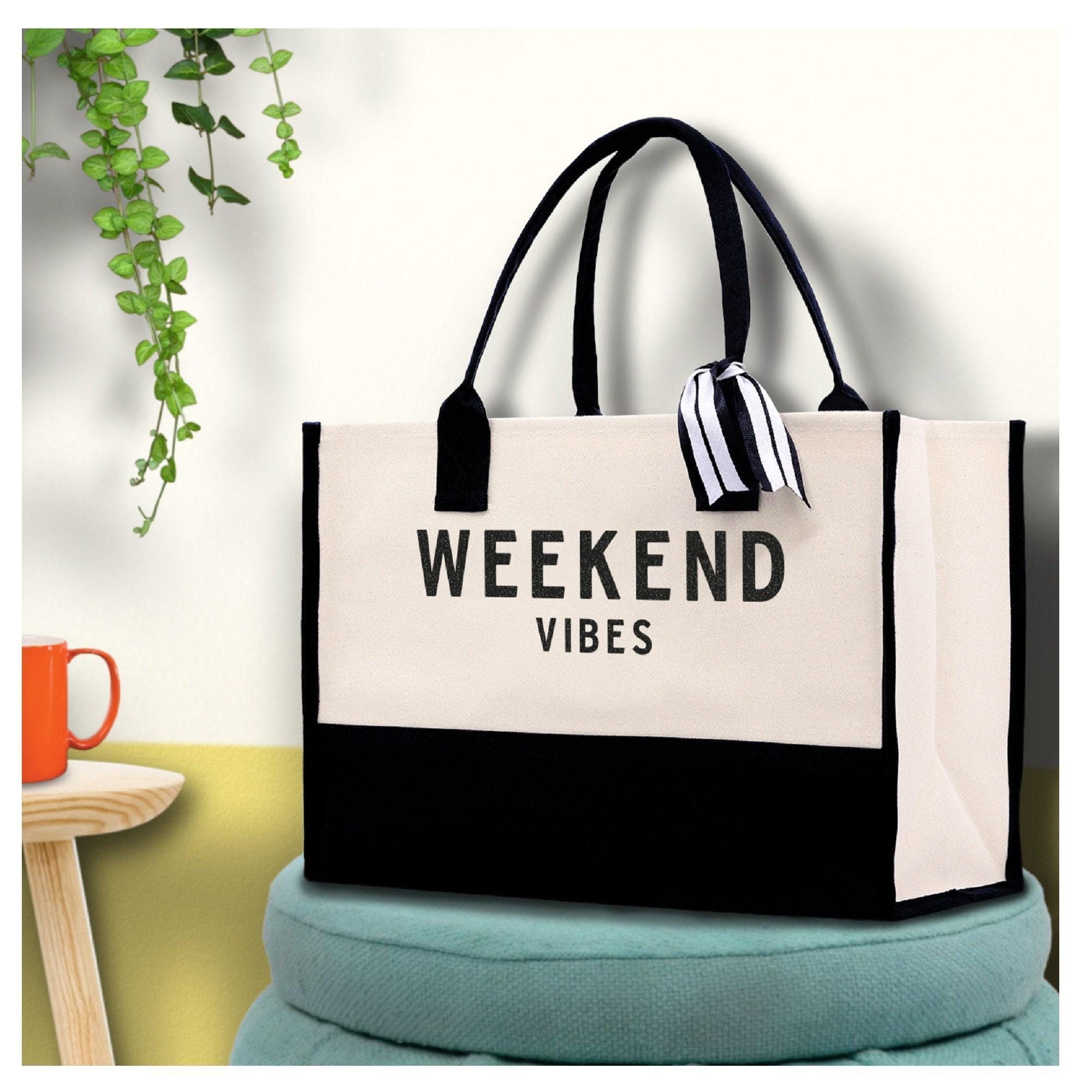 Borsa da spiaggia Weekend Vibes Borsa grande ed elegante