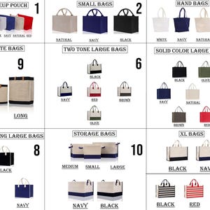 Custom Logo Cotton Canvas Tote Bag - Personalized Promotional Tote image 3
