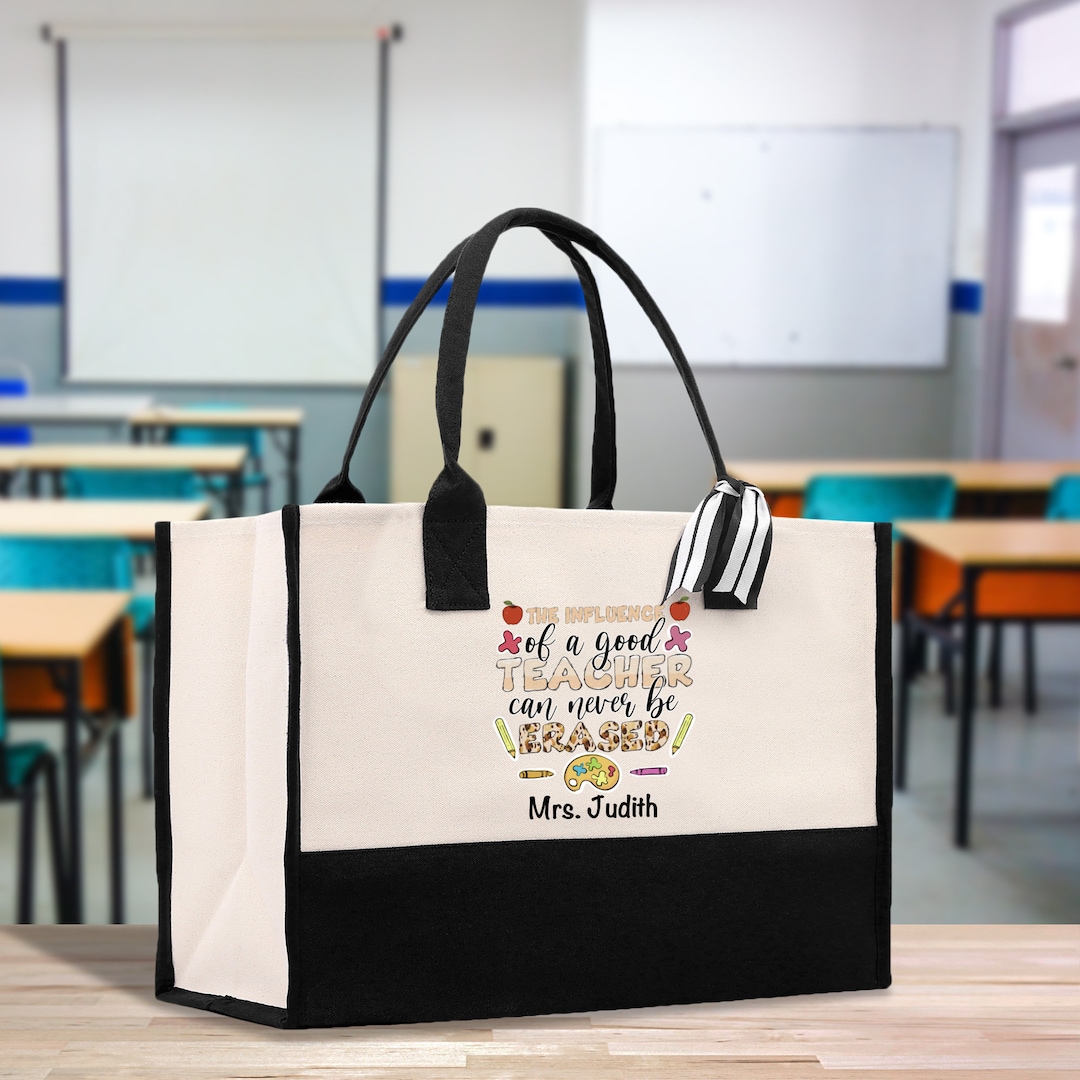 CafePress Peace Love Statistics Natural Canvas Tote Bag - Reusable Shopping & Grocery Bag - View #5