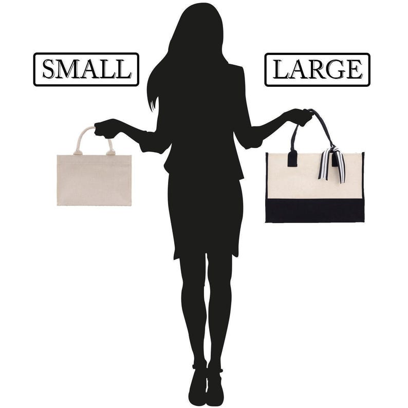 Custom Logo Cotton Canvas Tote Bag - Personalized Promotional Tote image 4