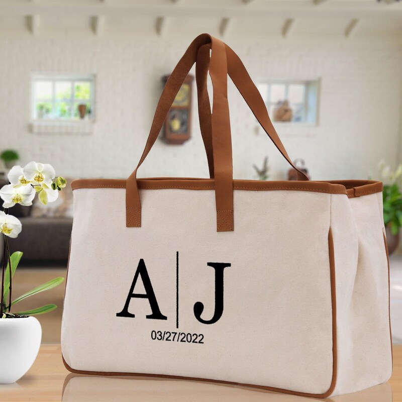 Embroidered Nellcote Tote Bag