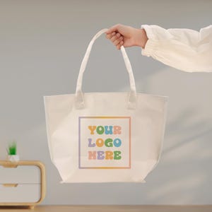 Custom Logo Cotton Canvas Tote Bag Jute Bag Makeup Pouch Promotional Totes Print Your Logo Personalized Tote Bag Buy Wholesale Bulk Tote Bag