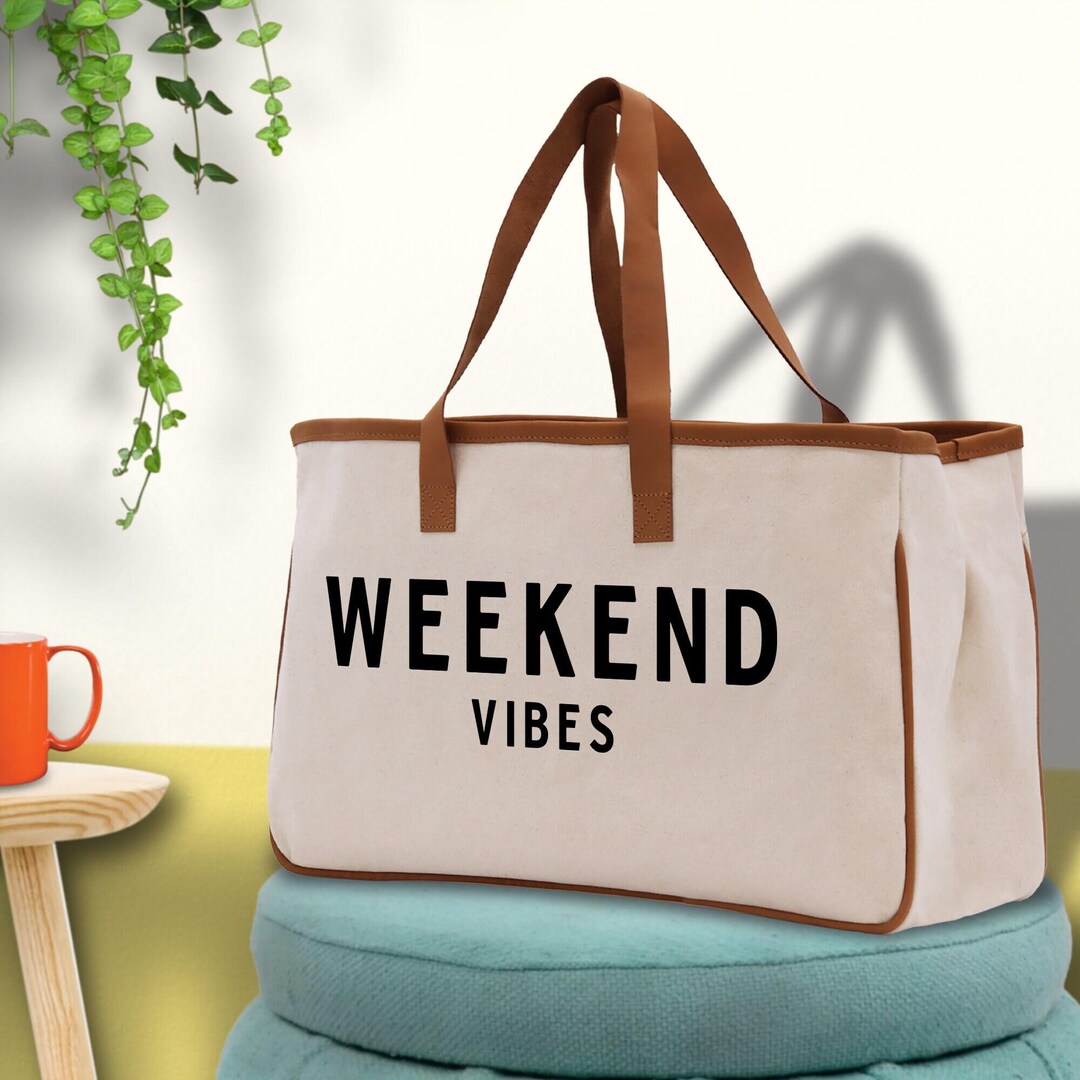 Eco Bag Canvas Tote Personalised Tote Bags Girls Weekend