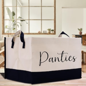 Personalisierter Schrank Aufbewahrung Leinwandkorb Höschen Kinderzimmer Aufbewahrung Handtuch Aufbewahrung Tuch Aufbewahrungsbox Mudroom Aufbewahrung (PSB1005)