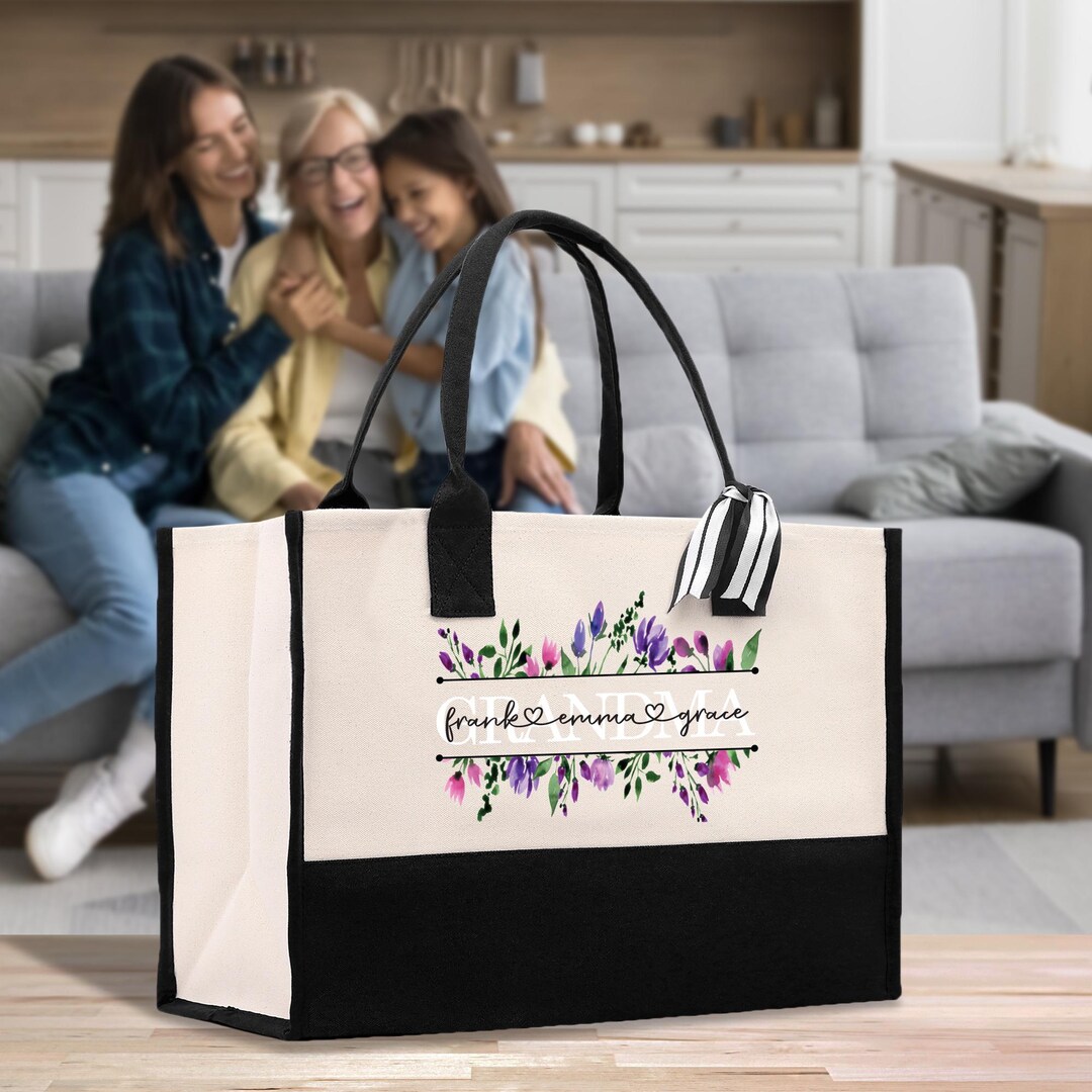 Grandma Nana Print Pattern Luggage Cover Protector