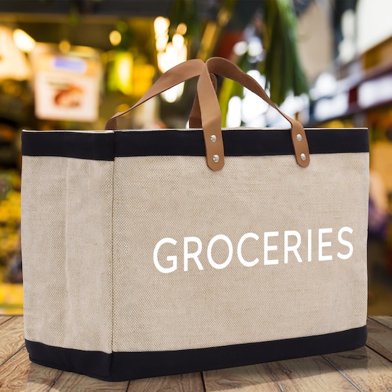Jute grocery bag hotsell