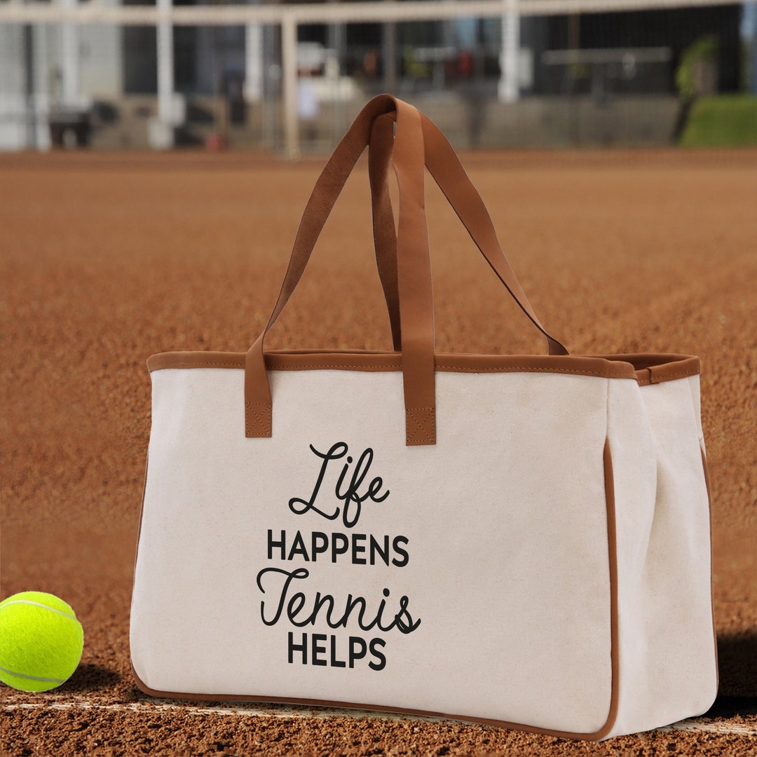 Tennis Tote Bag Custom Tennis Tote Bag Tennis Sport Gift for Etsy