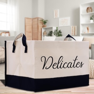 Personalisierte Leinwand Lagerung Tragetasche Kinderzimmer Lagerung Handtuch Lagerung Kinder Spielzeug Lagerung Tuch Lagerung Bin Aufbewahrungsboxen Mudroom Lagerung (SB1010)