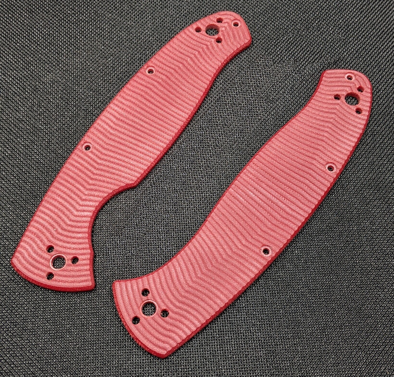 Spyderco Resilience custom micarta scales fo a folding knife