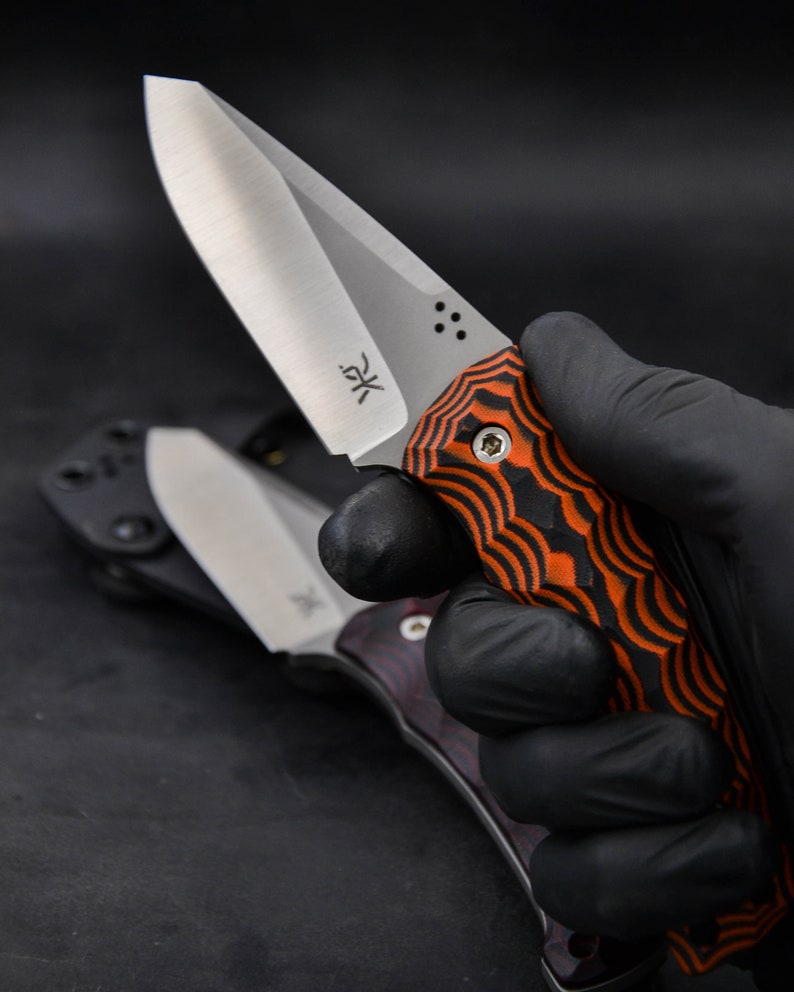 Machairod K110 knife fixed blade handmade EDC tactical micarta Etsy