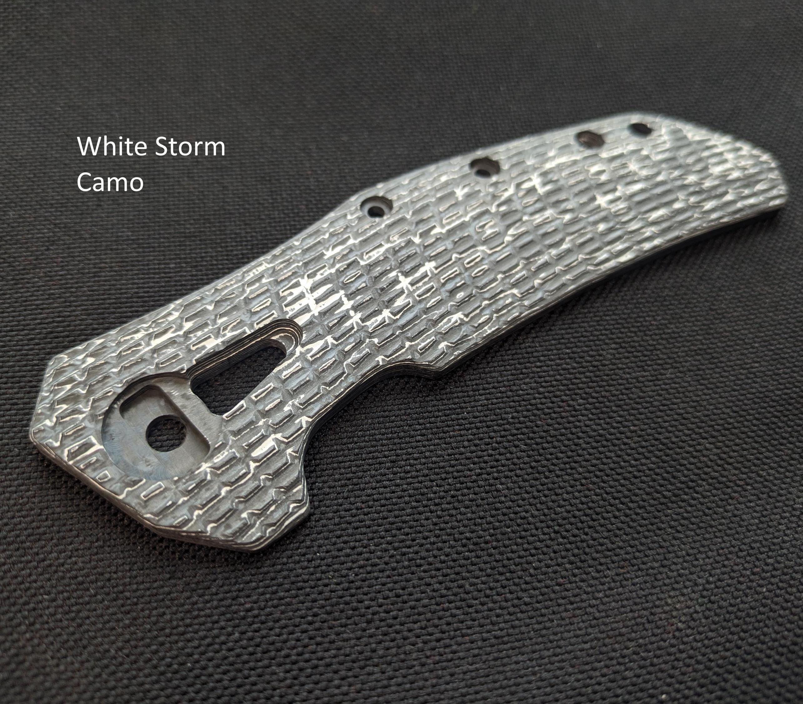 Zero Tolerance ZT 0308 Custom Carbon Fiber G10 Scale for a Folding