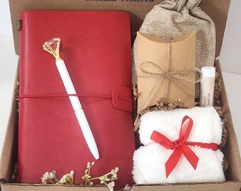 Engraved Gift, Cozy Gift Box, Hygge Gift Box, Cashmere Scarf Gift, Personalized Gift Box, Spa gift box,  Sending a hug, Thinking of You Gift