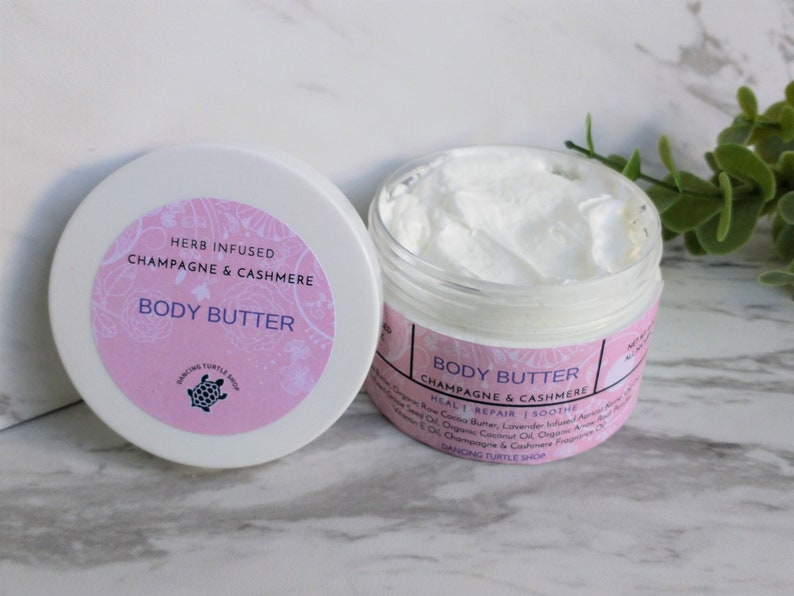Organic Vanilla Rose Spa Gift Set, Natural Self Care Box Bild 4