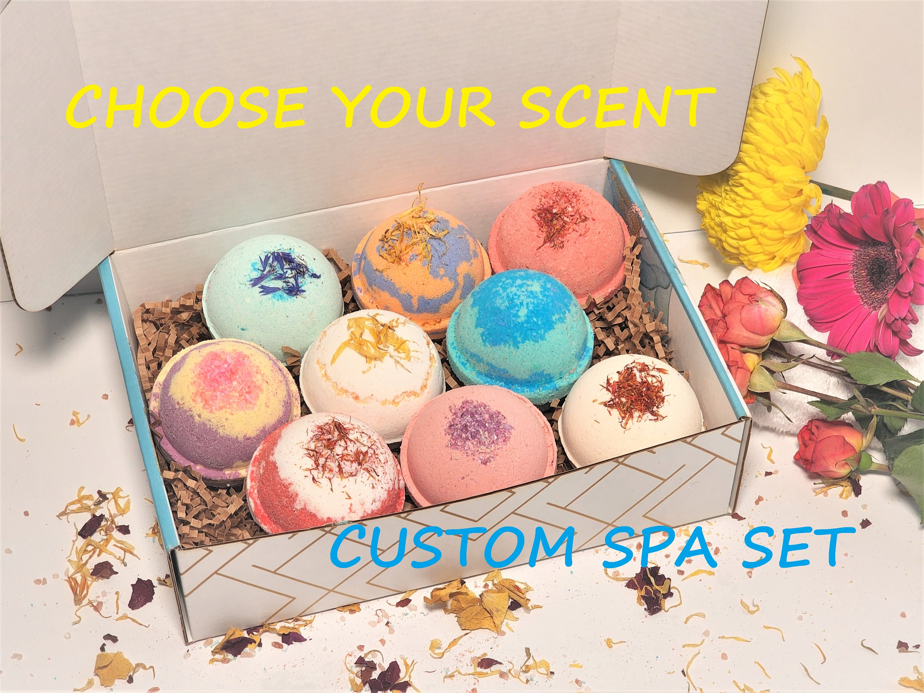 Beautifier Life Dry Skin Moisturizer Bath Bombs Gift Set 12, With Relaxing Scents Made From Essential Oils For Bubble And Spa Bath, Handmade Christmas Gifts For Her/Him, Wife, Girlfriend - View #12