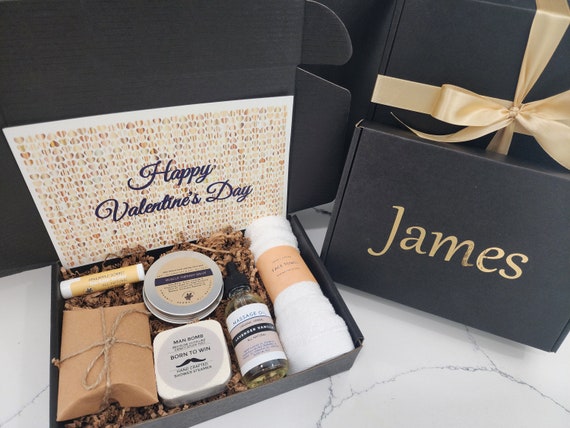 Regalos para hombres, regalo del día de San Valentín para él, set de regalo  Essentials para