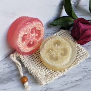 Organic Vanilla Rose Spa Gift Set, Natural Self Care Box Bild 7
