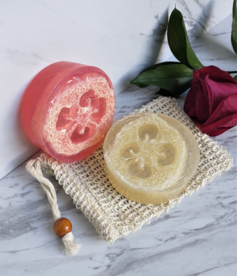 Organic Vanilla Rose Spa Gift Set, Natural Self Care Box Bild 7