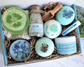 Spa gift set, Birthday Gift Box, Spa gift basket, Spa gift box, Mothers Day gift, Self-care, Sending a hug, Thinking of You Gift Box.