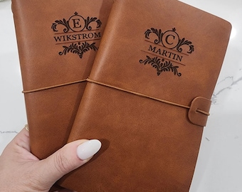 Custom Leather Journal, Personalized Leather Journal Notebook Refillable, Corporate Gifts, Personalized Notebook, , Notebook Gift.