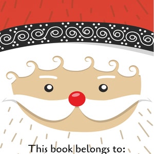 Weihnachten Aktivitätsbuch, 8 x 10, digital bedruckbar, Geschenk-Wunschliste, Einkaufsliste, Ausfüllen der Lücken, Malvorlagen, Spiele, Weihnachtsmann-Buchstabe
