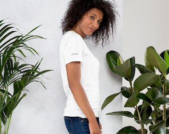 Camiseta "Vive el momento presente", camiseta de afirmación positiva