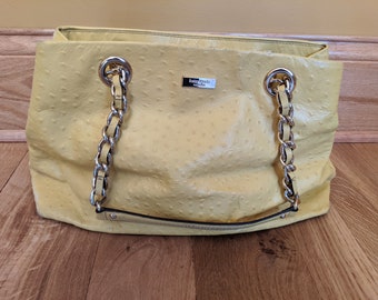 A Yellow Leather Kate Spade Handbag