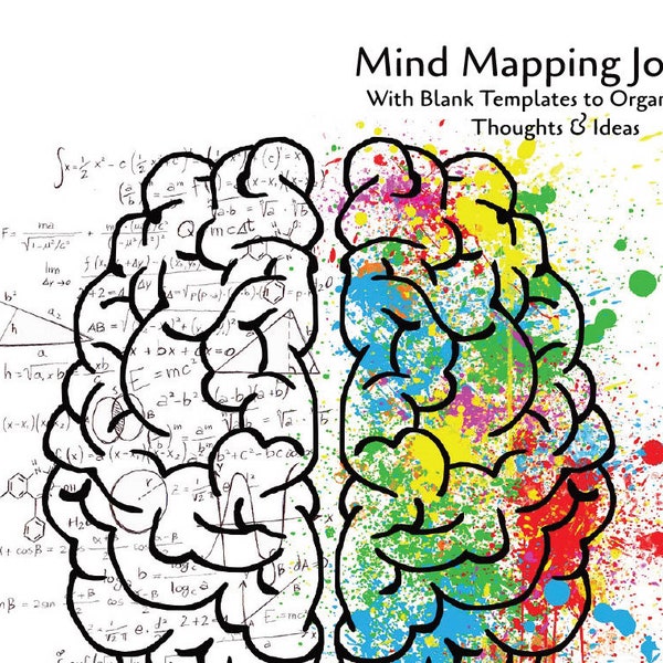 Mind Mapping Journal avec des modèles vierges pour organiser vos pensées et vos idées