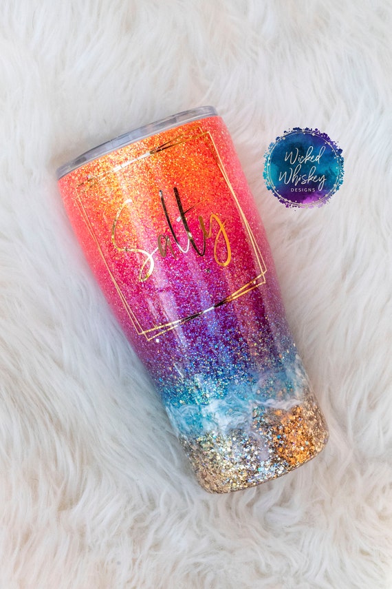 Sparkling Confetti Tumbler - Perfect for On-the-Go