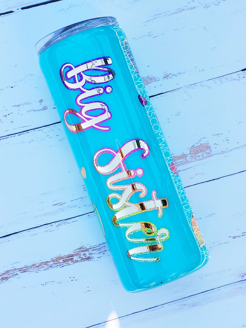 Glitter Tumbler Rainbow Tumbler Epoxy Tumbler Valentines Etsy