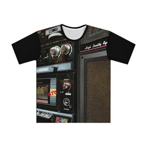 T-shirt da uomo Oldschool Boombox Loose