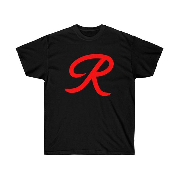 Letter R red Unisex Ultra Cotton Tee