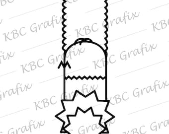 Simpson Heads, Simpsons, bart, homer, marge, lisa, maggie, cartoon,  funny, tshirt design, svg, vector, cricut, cut file, silhouette, png