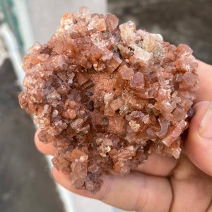 Aragonite Cluster Large Ultra Rare Specimen Found In Morocco Gem Quality very beautiful nice piece