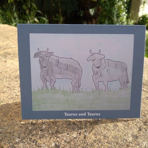 Toro e Carta Toro/Toro e Toro/Carta Toro/Toro/Carta Astrologia/Carta Compatibilità Astrologica/Carta Segni Zodiacali
