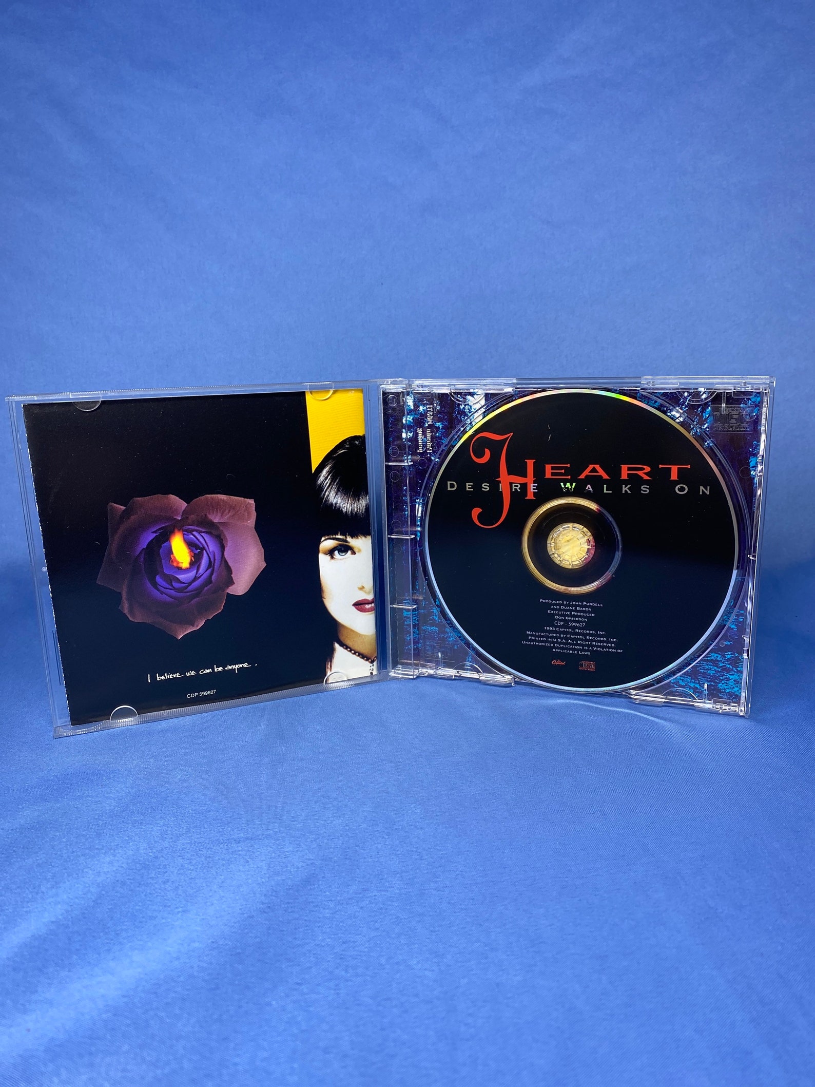 Desire Walks on Heart CD Etsy