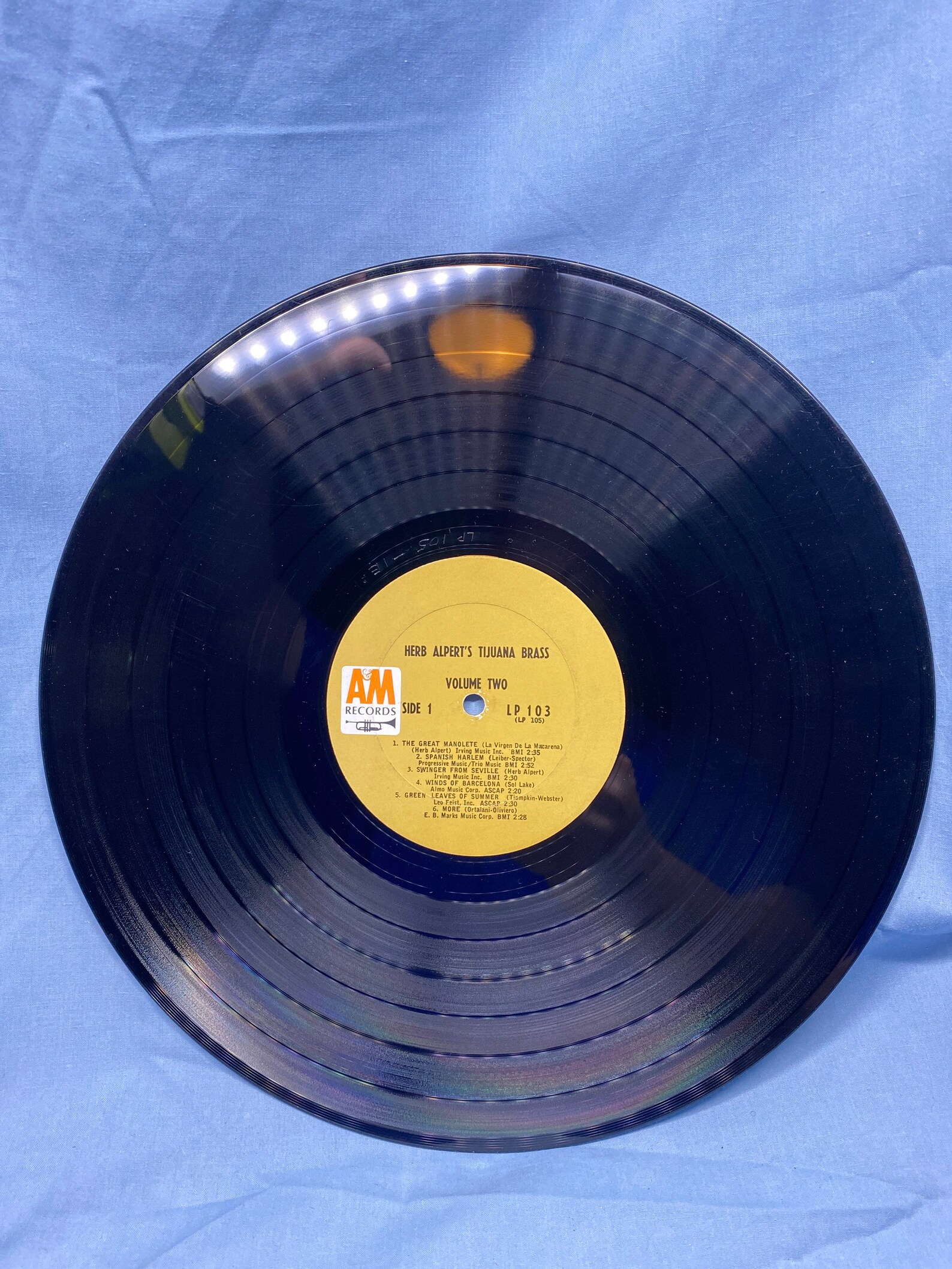 Herb Alpert and the Tijuana Brass Volume 2 Record Etsy