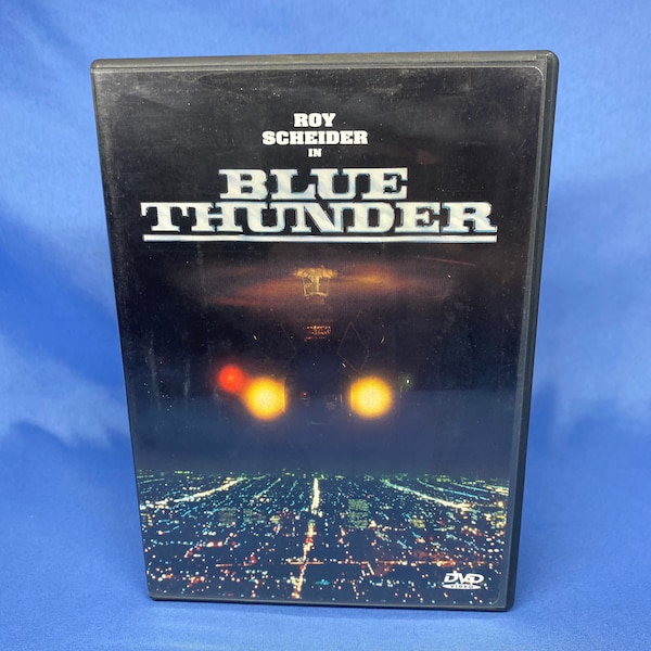 Blue Thunder DVD Columbia TriStar Roy Scheider  Malcolm McDowell  Warren Oates  Candy Clark  Daniel Stern