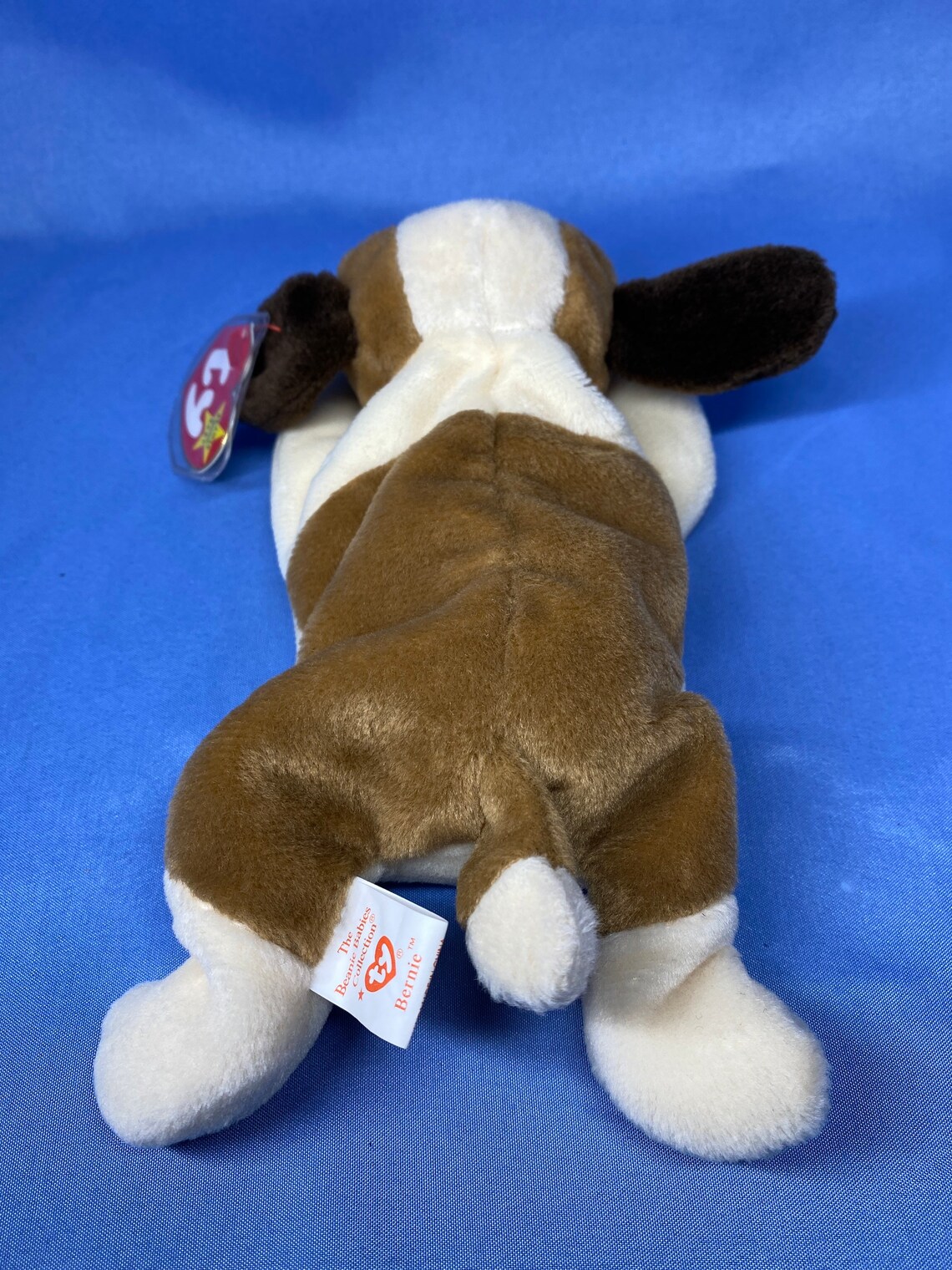 Ty Beanie Babies Bernie the St. Bernard with heart-shaped tag | Etsy
