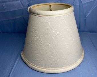 5 Inch European Drum Style Chandelier Lamp Shade Mini Shade Antique Gold Silk 