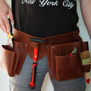 Schreiner-Werkzeuggürtel, Leder-Schreinergürtel, Schreiner-Geschenk, Schreinertaschen, Leder-Werkzeuggürtel für Männer, personalisierter Werkzeuggürtel