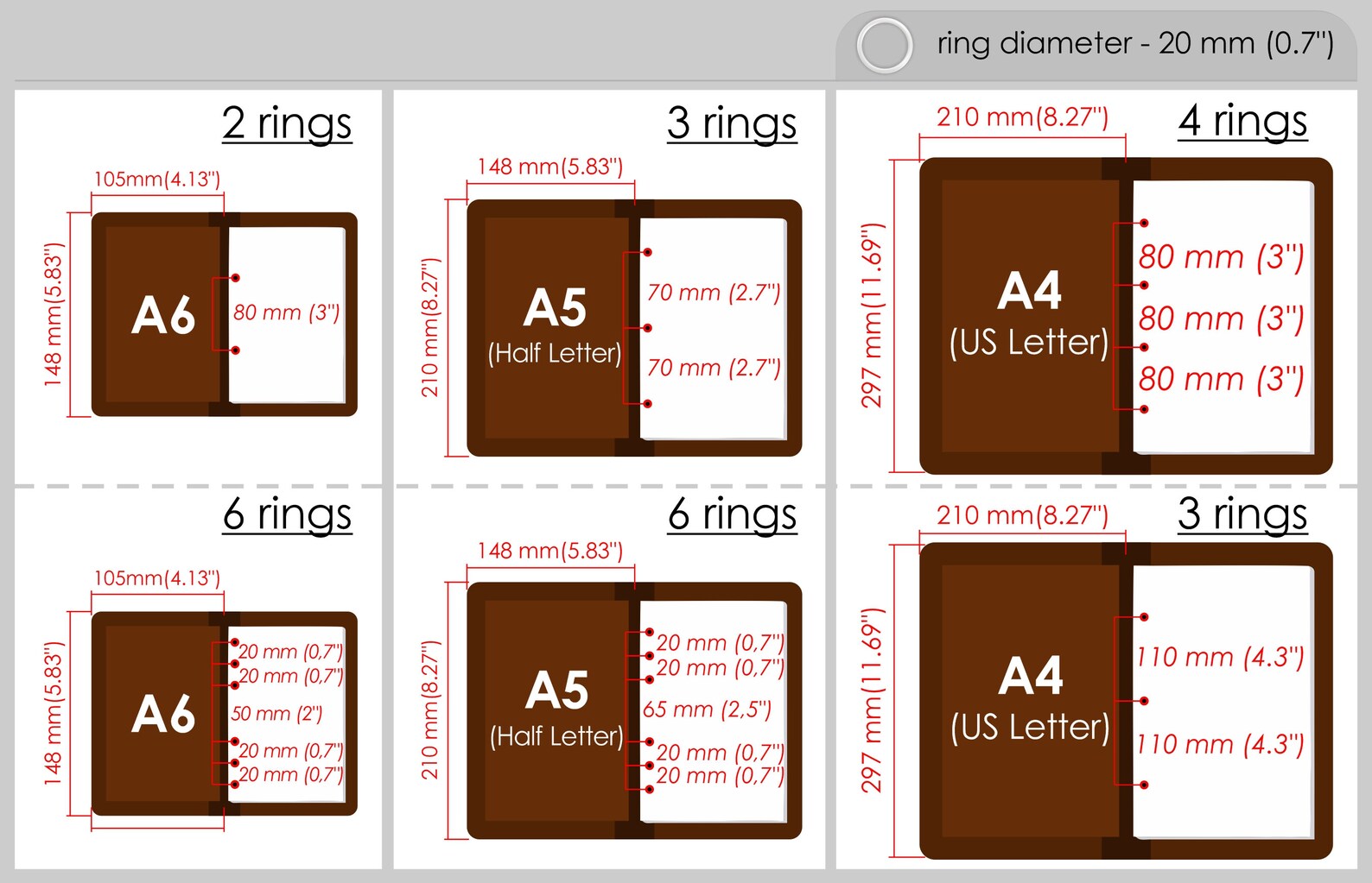 A5 Binder 6 Ringa5 Binder Covera5 Binder Plannera5 Planner Etsy