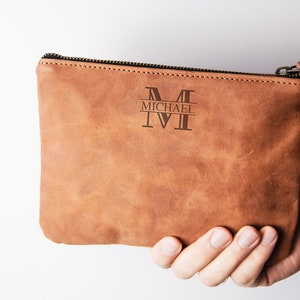 Borsa da golf in pelle,Sacchetto da golf personalizzato,Regali da golf per gli uomini personalizzati,Borsa per accessori da golf,Sacchetto per oggetti di valore da golf,Borsa Ditty,Borsa da golf