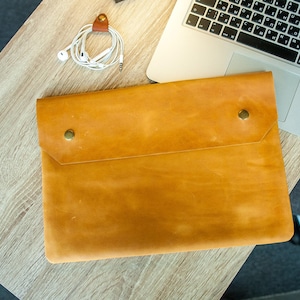 Leather folder personalized, Leather folder A4, Leather document case, Leather document envelope, Leather document folder, A3 paper folder