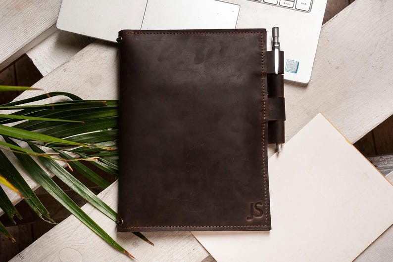 Leather notebook cover a6,Leather notebook cover,A5 notebook cover,A5 leather journal,A6 notebook cover,B5 notebook cover image 3