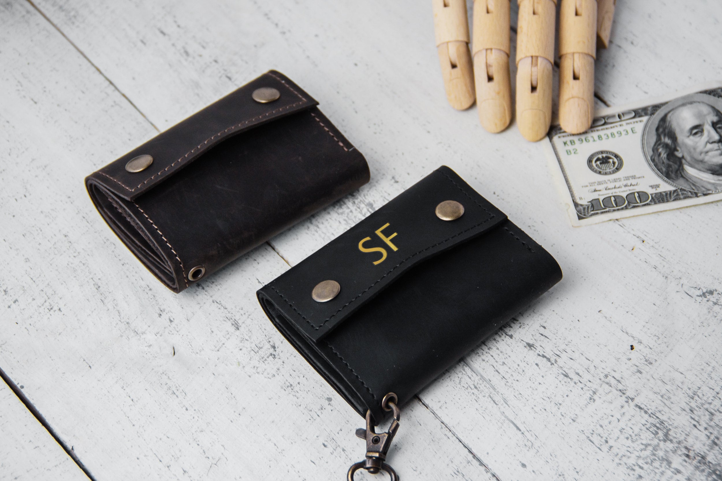 5月31日日まで出品PABLO VINCI Mini bikers wallet PABLO VINCI Mini bikers wallet kinema 財布 パブロヴィンチ ミニ