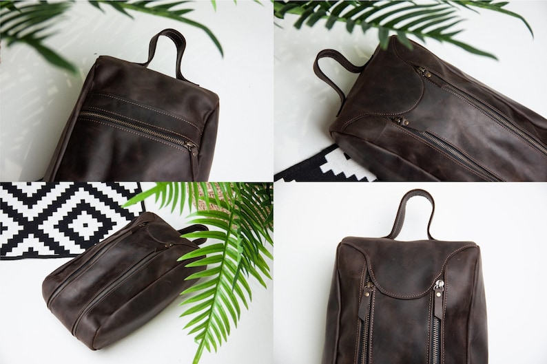 Leather shoe bag,Golf shoes bag,Shoe travel bag,Personalized shoe bag,Custom crafted shoe bag,Gifts for golfers men,Golf accessories men image 8